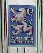 Löwenbräu München - weisser Löwe