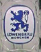 Löwenbräu München - blauer Löwe